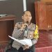 PENGUNGKAPAN : Kapolres Tomohon AKBP Bambang Ashari Gatot SIK memberikan keterangan pers siang tadi. (foto/ist)